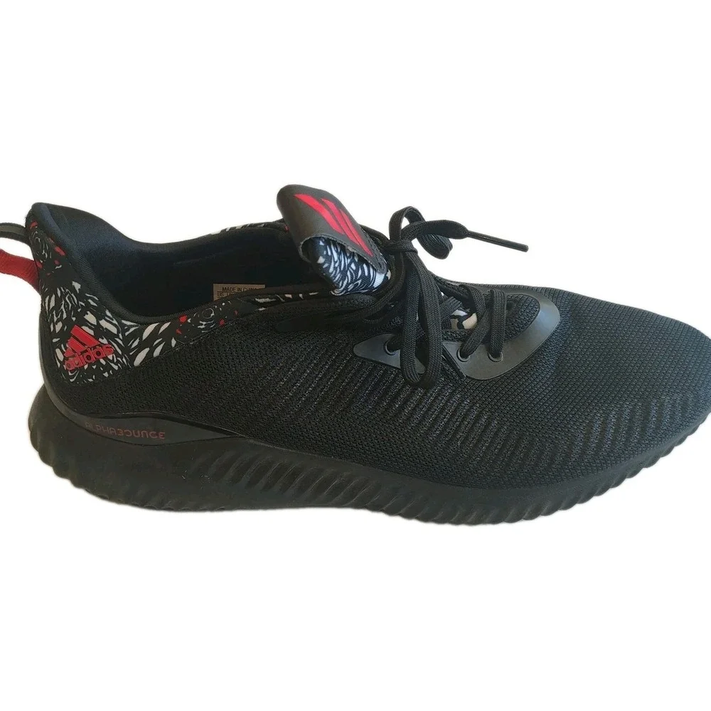 Adidas AlphaBounce Chinese New‎ Year Black Sz 12 Men's Shoe BW0544 2017